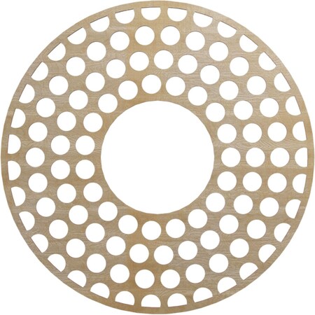 Ekena Millwork Fink Wood Fretwork Pierced Ceiling Medallion, Hickory, 30"OD x 10 7/8"ID x 3/8"T CMWP30X30X0375FFHI